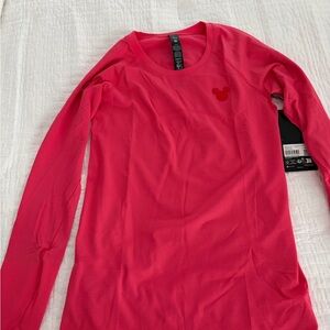 Disney Lululemon athletica Bright Pink Long Sleeve Tee